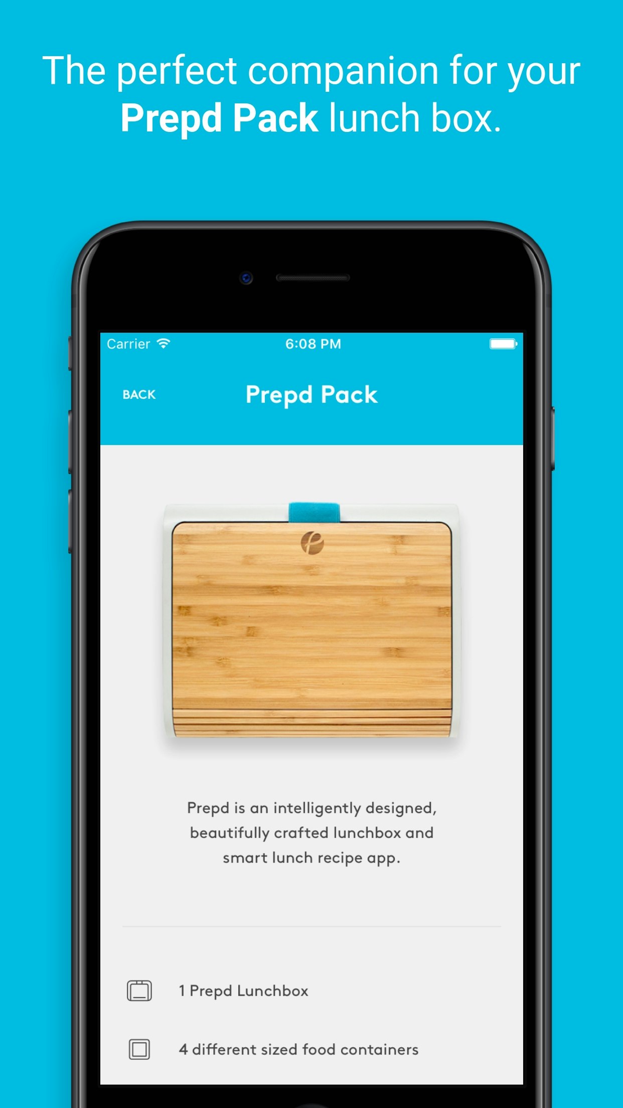 Prepd Pack Recipes App gallery image
