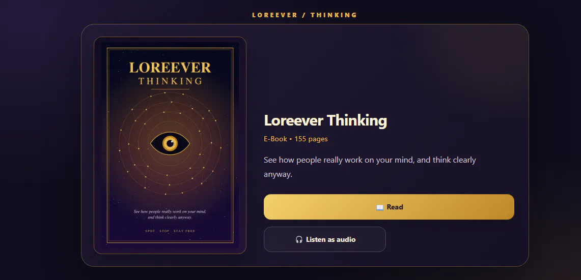 Loreever Thinking gallery image