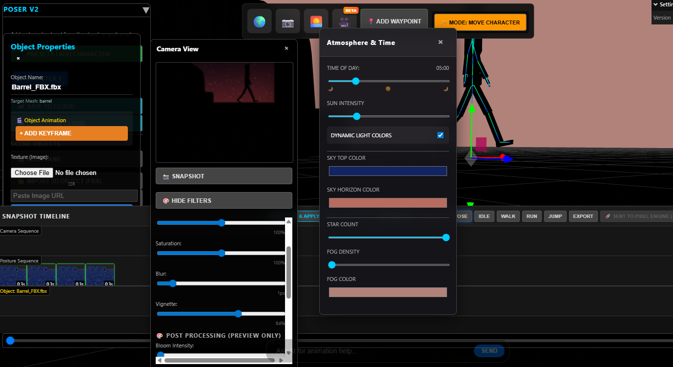 Poser 2.0 - Screenshot 3 showing product features and functionality