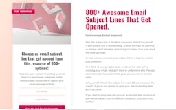 800+ Awesome Email Subject Lines media 1