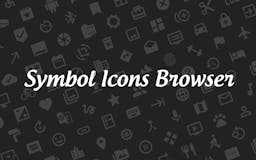 Symbol Icons Browser for Figma media 1