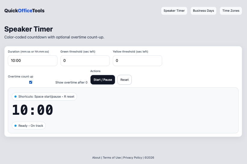 QuickOfficeTools gallery image