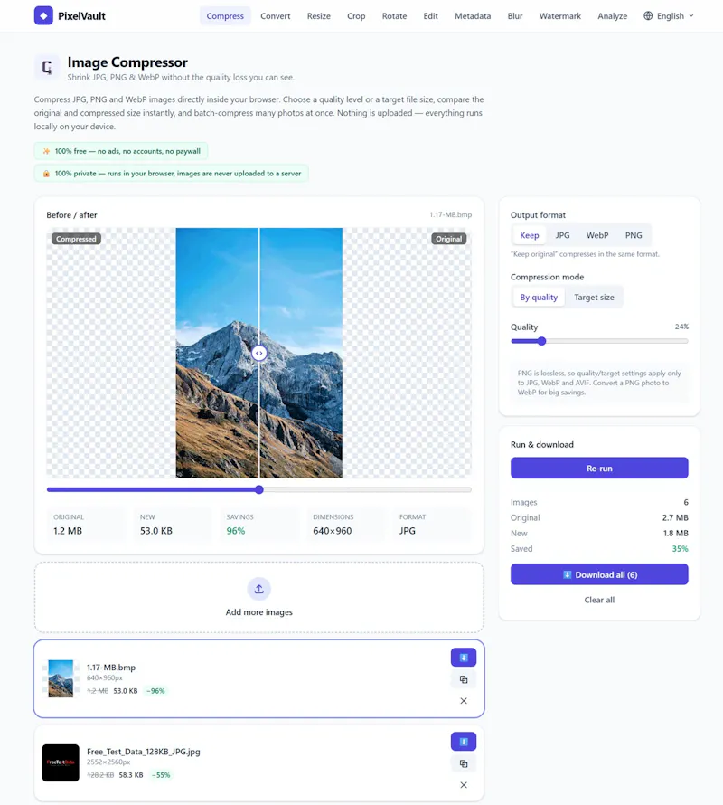 PixelVault screenshot 2