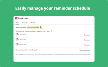 Reply Later gallery image