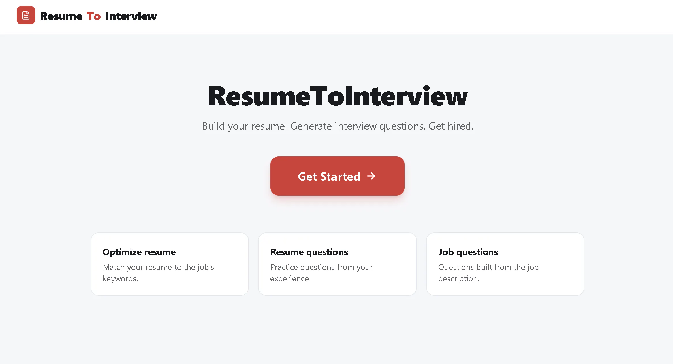 ResumeToInterview 