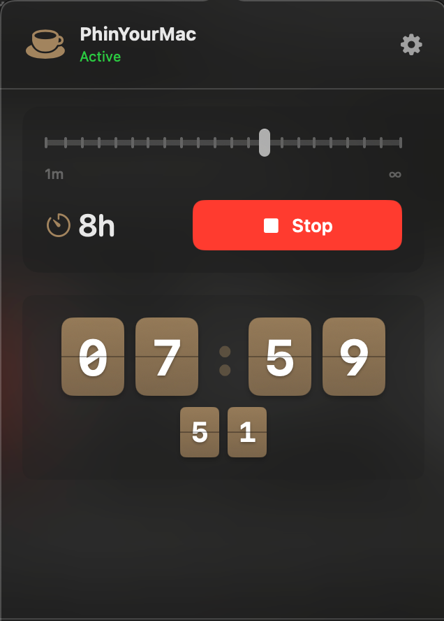 PhinYourMac - best caffeinating your mac gallery image