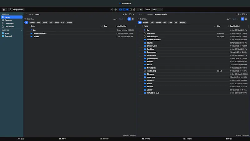 Kommanda screenshot 2