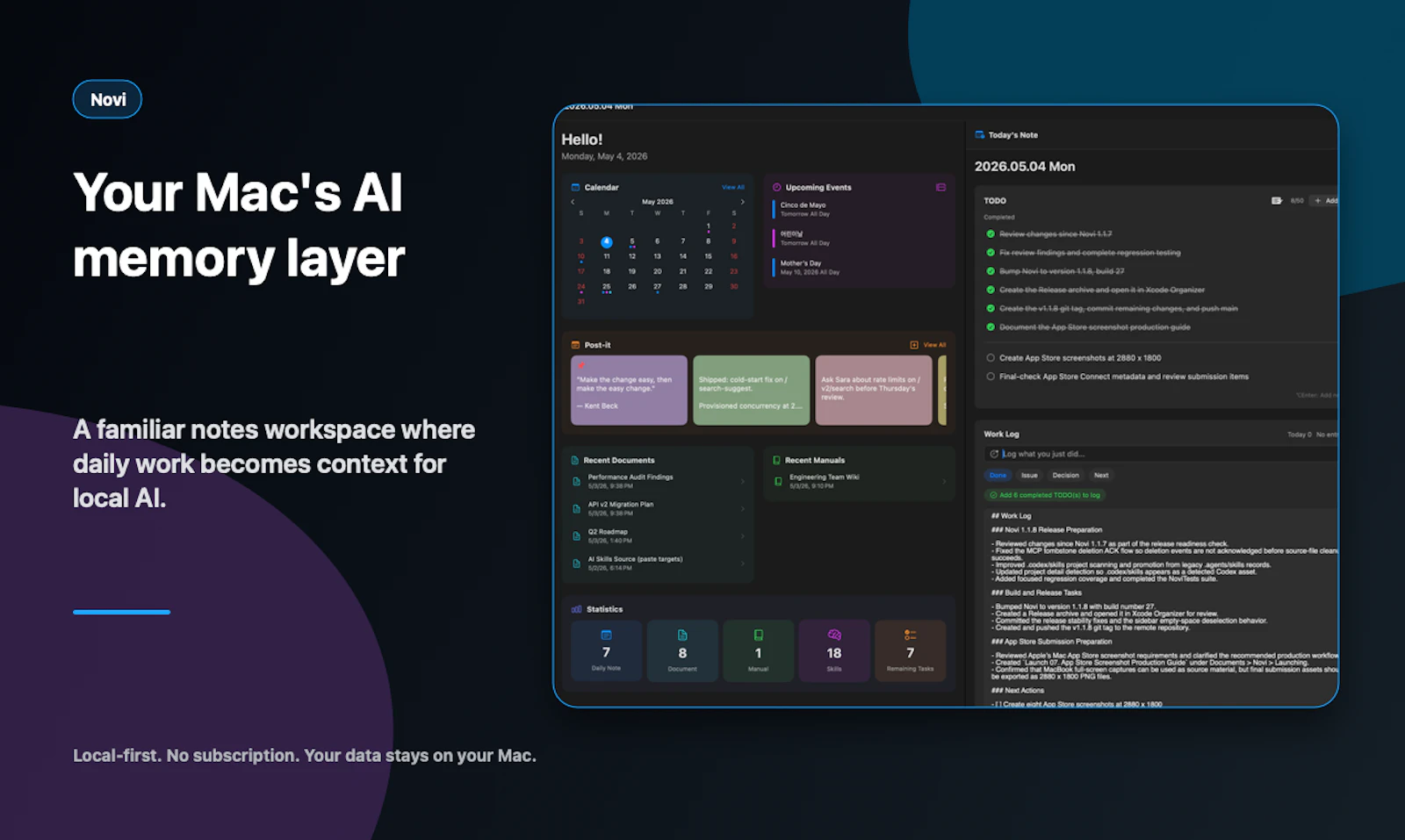 Novi Notes 1.1 screenshot 2