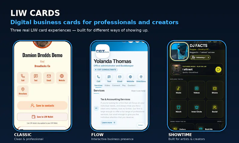 LIW Cards screenshot 2