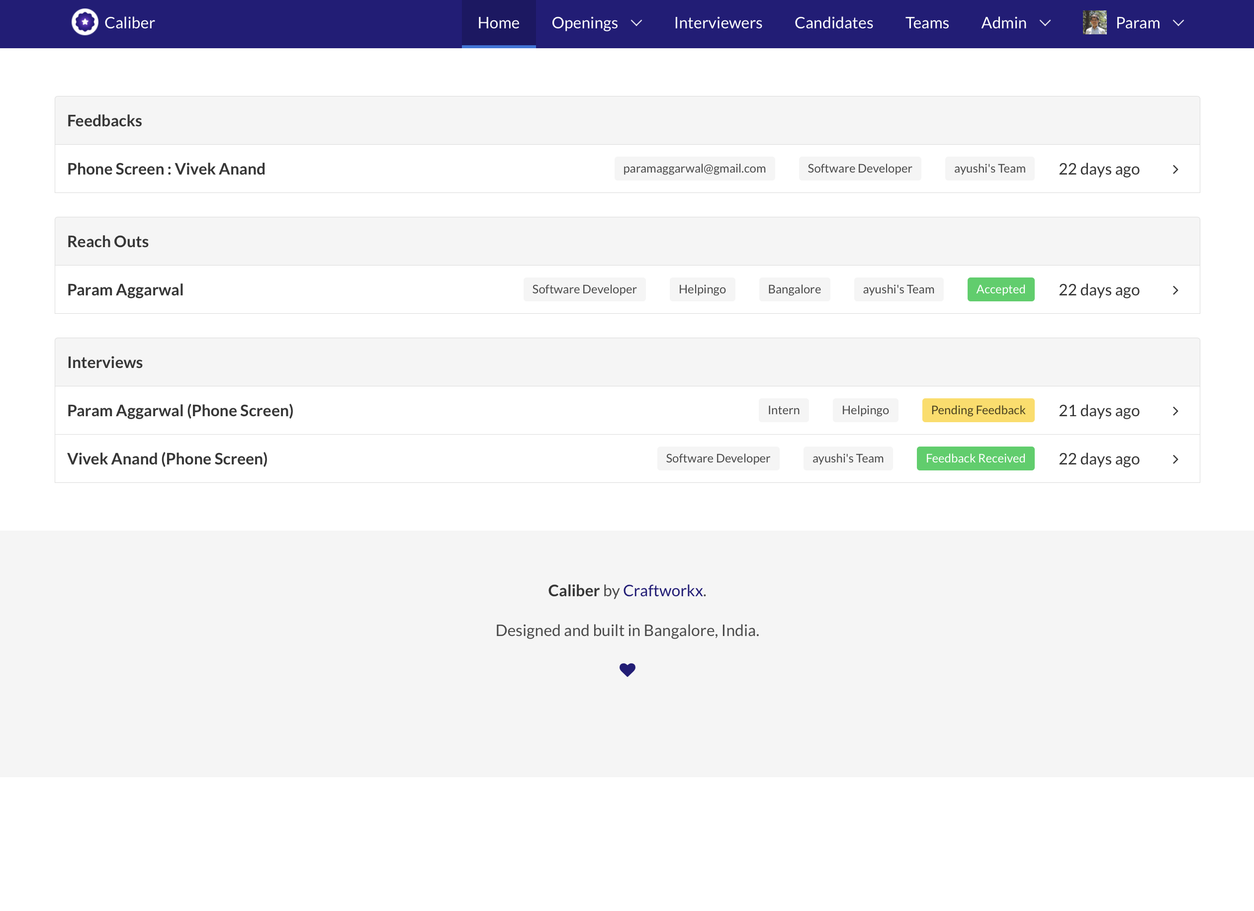 Caliber gallery image