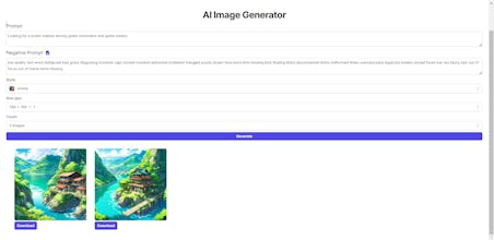 AI Image Generator gallery image