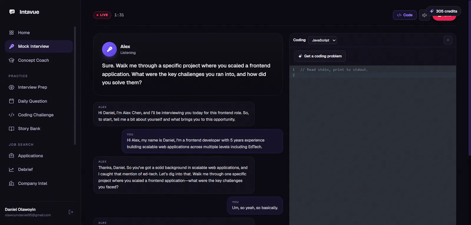 Intavue screenshot 2
