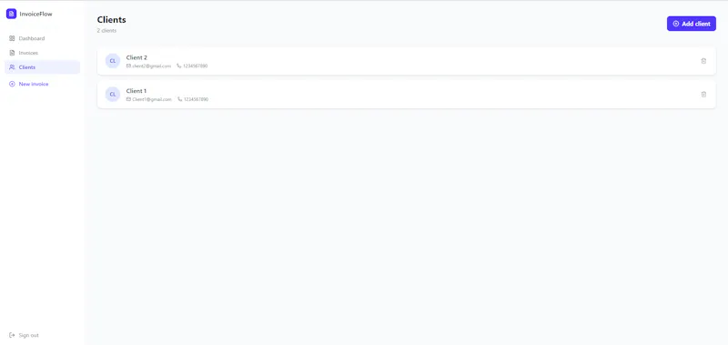 InvoiceFlow screenshot 3