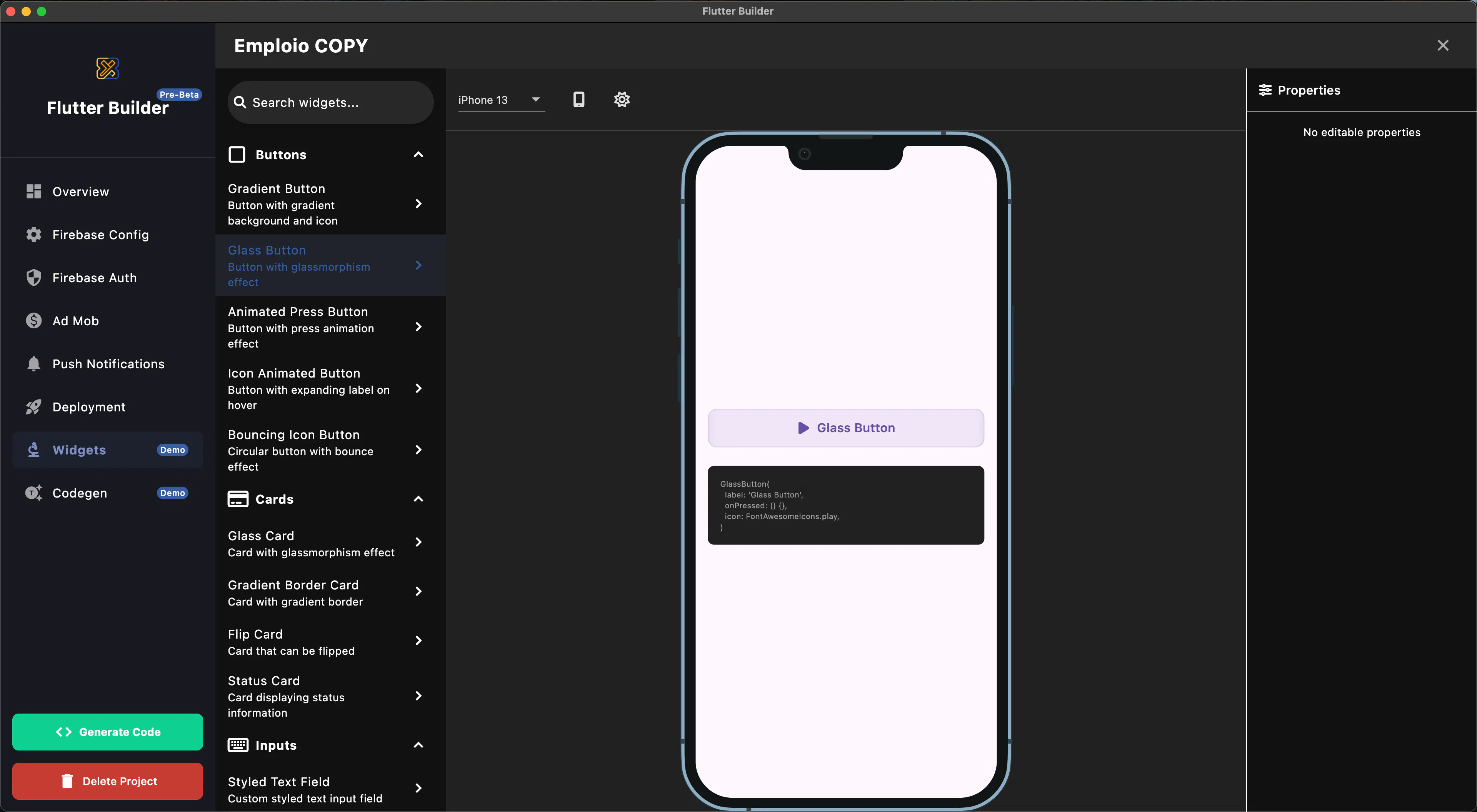 Flutter Builder gallery image