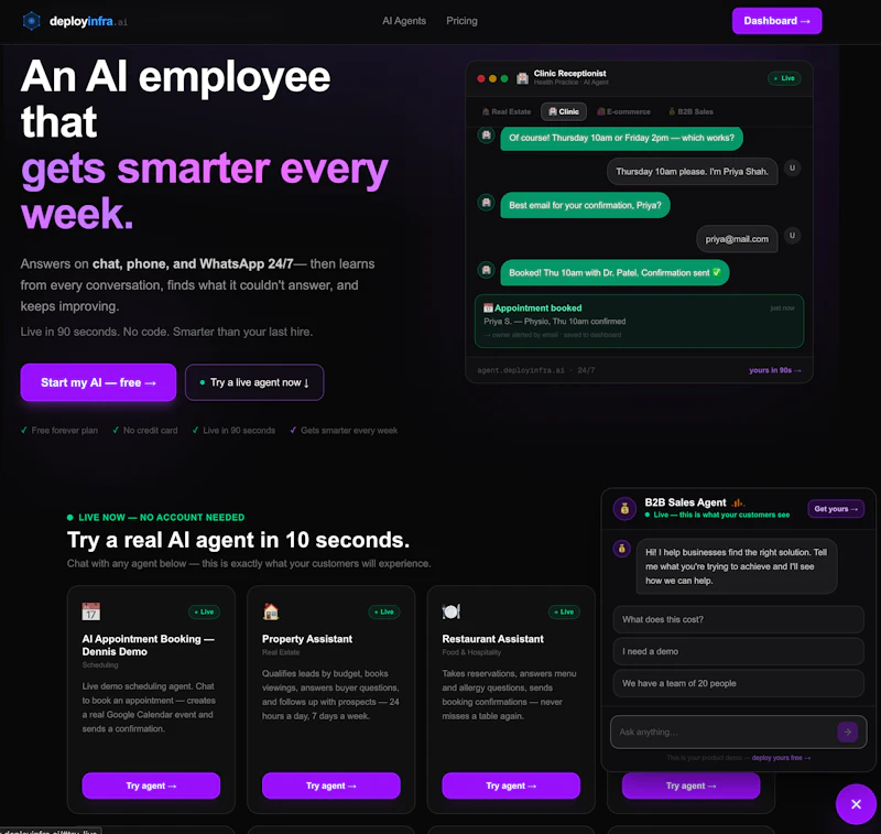 DeployInfra AI screenshot 3