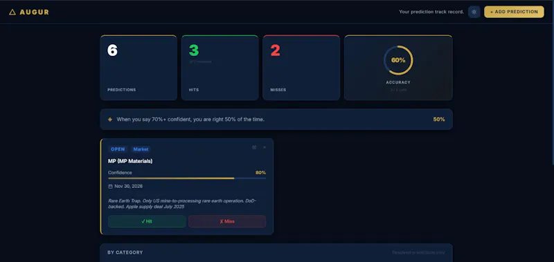 Augur screenshot 1