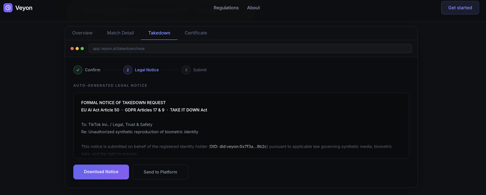 Veyon — Know what's real. screenshot 2