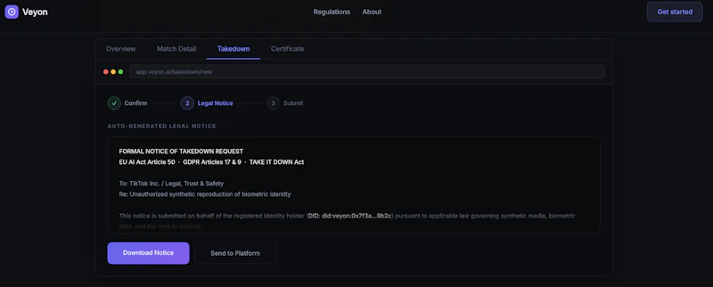 Veyon — Know what's real. screenshot 2