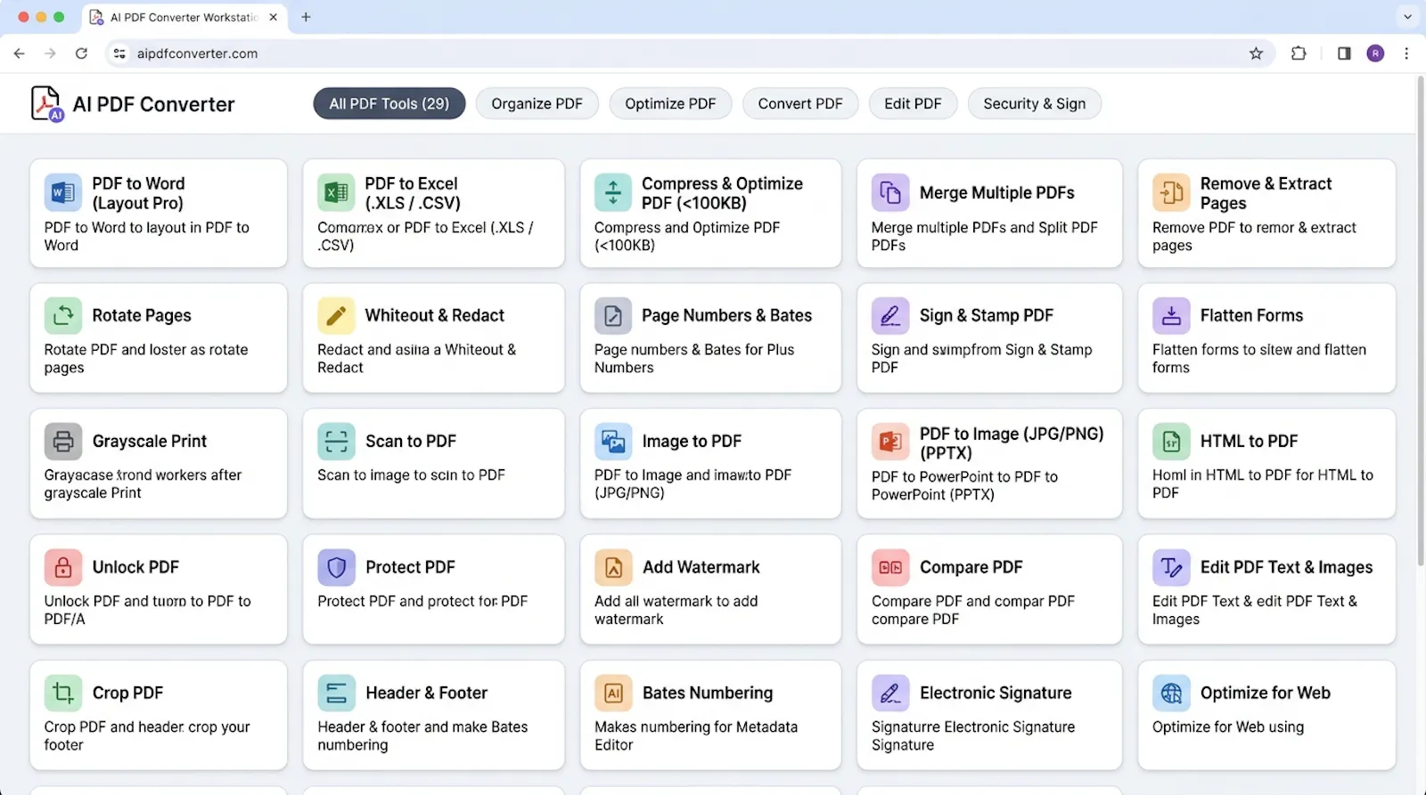 AI PDF Converter screenshot 1
