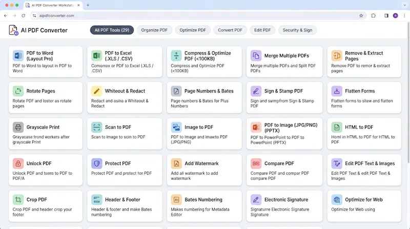 AI PDF Converter screenshot 1