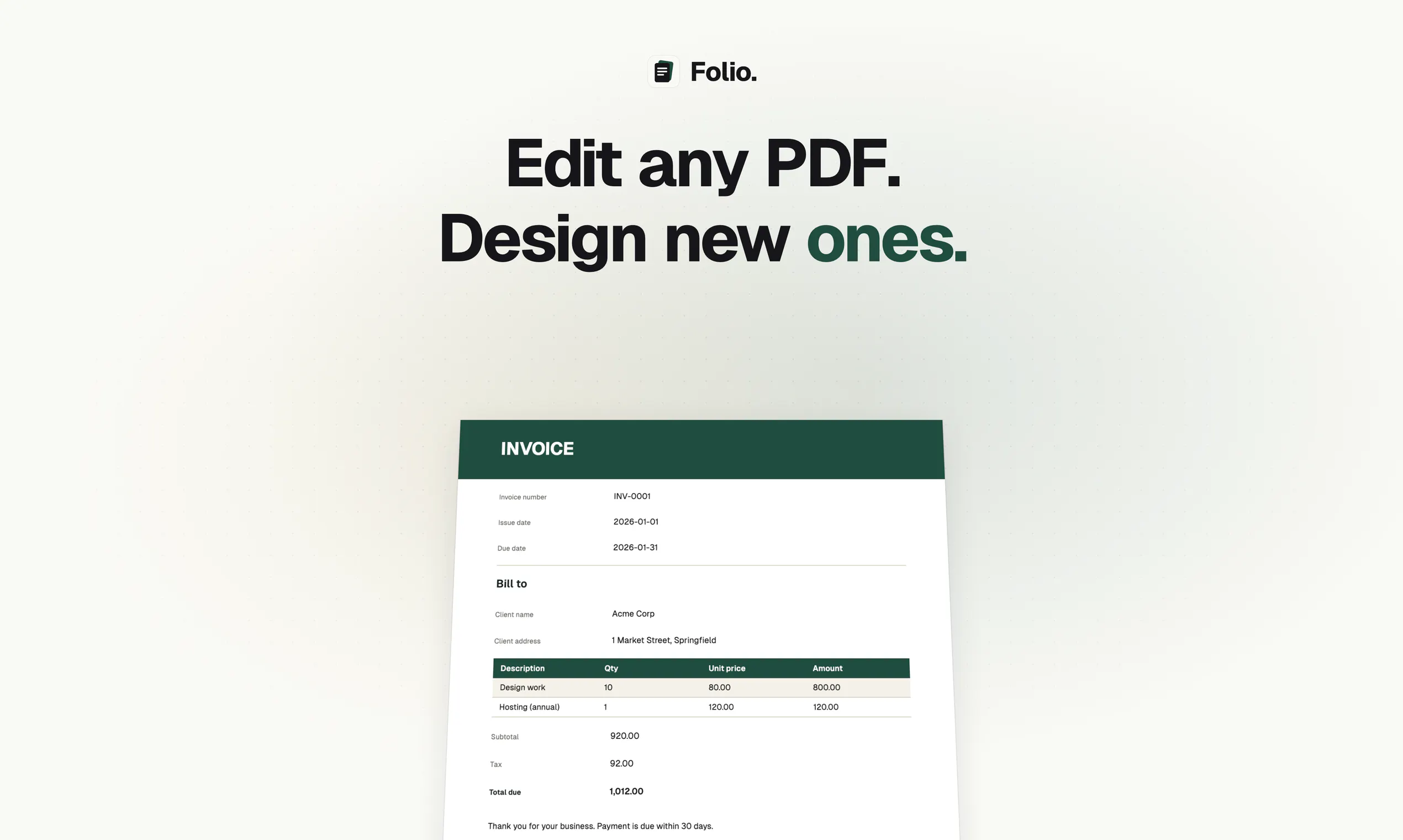 Folio gallery image