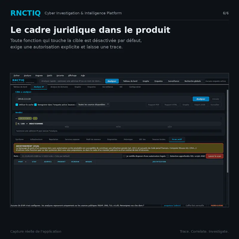 RNCTIQ -- Cyber Investigation  screenshot 4
