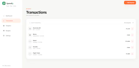 Spendly— Offline Expense Tracker gallery image