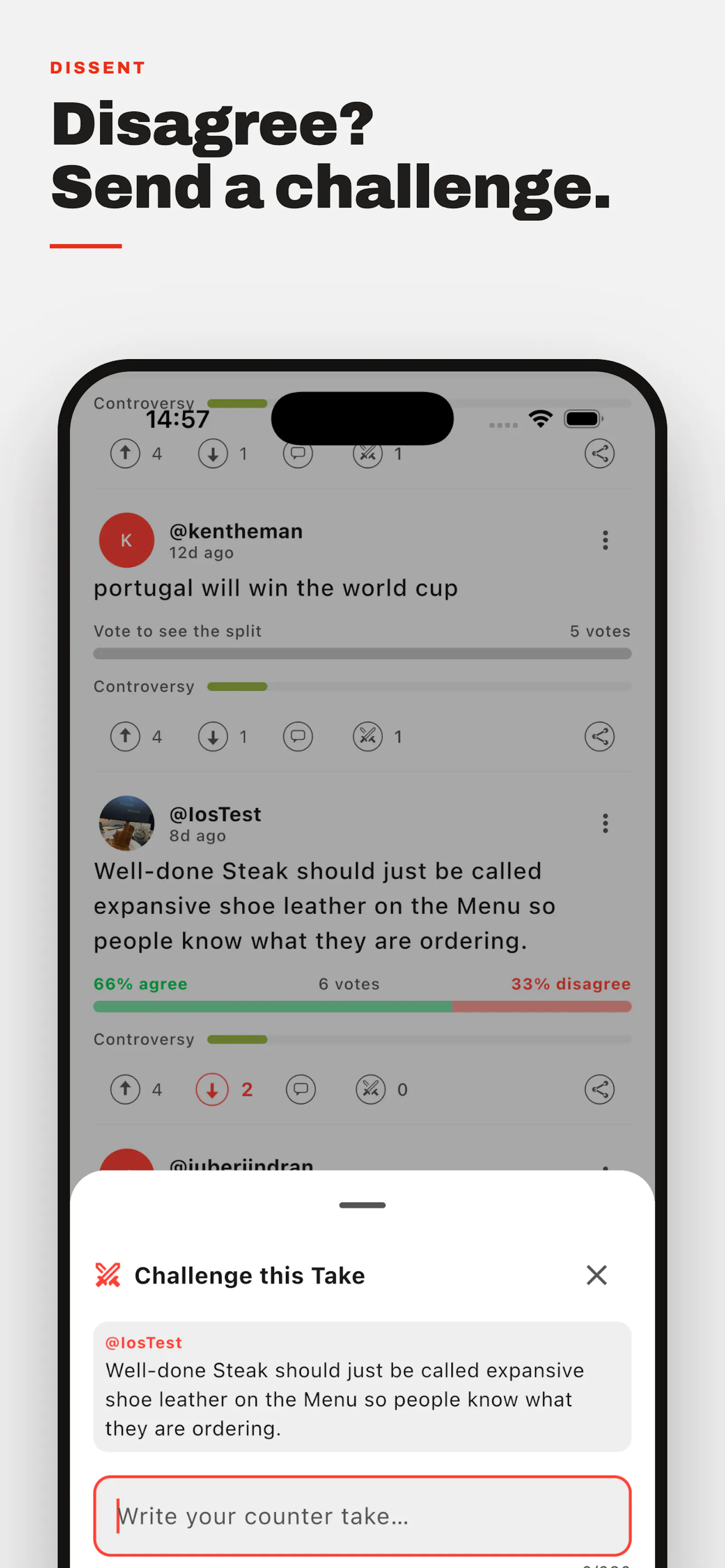 Dissent screenshot 3