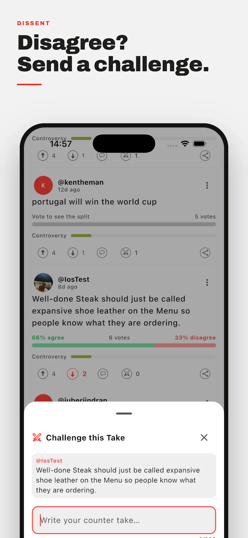 Dissent screenshot 3