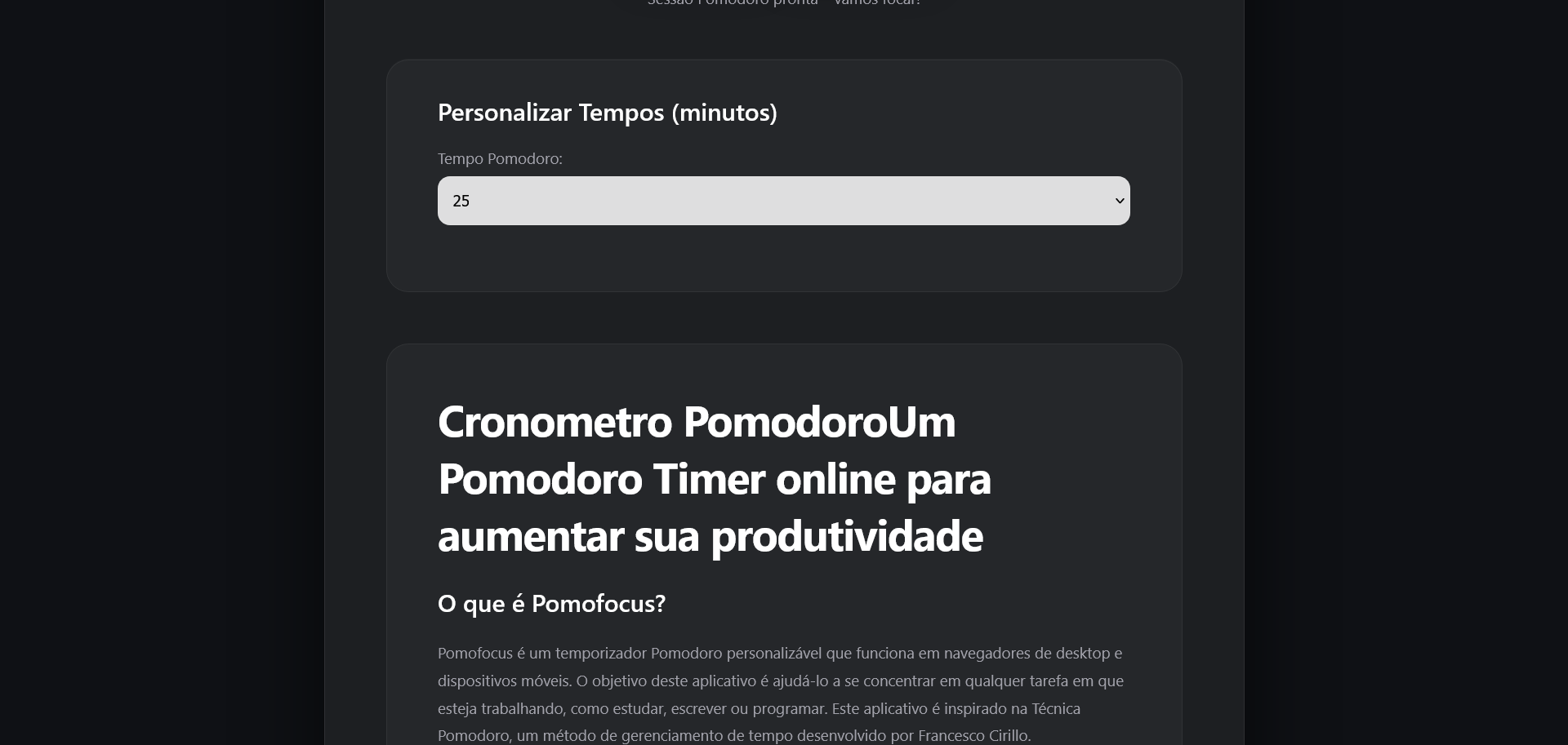 Cronômetro Pomodoro gallery image