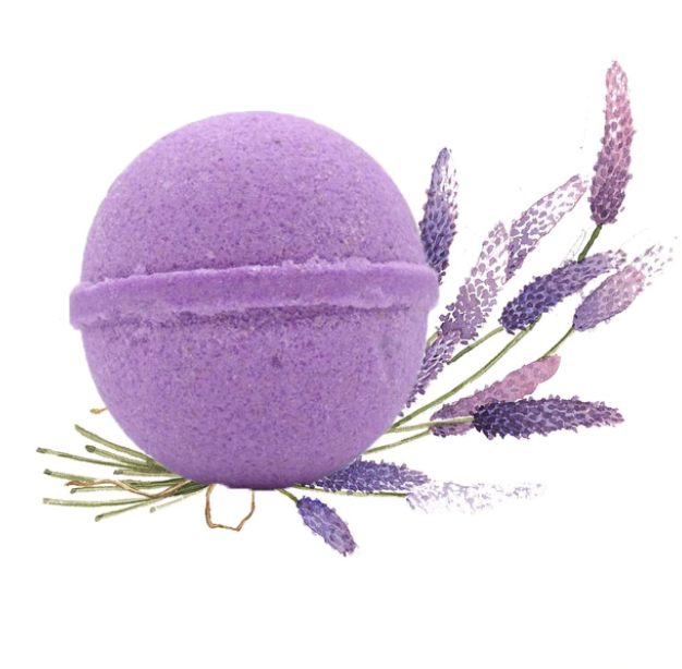 LAVENDER - HEMP INFUSED BATH BOMB