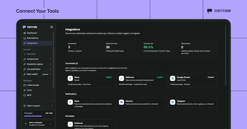PortForm screenshot 3