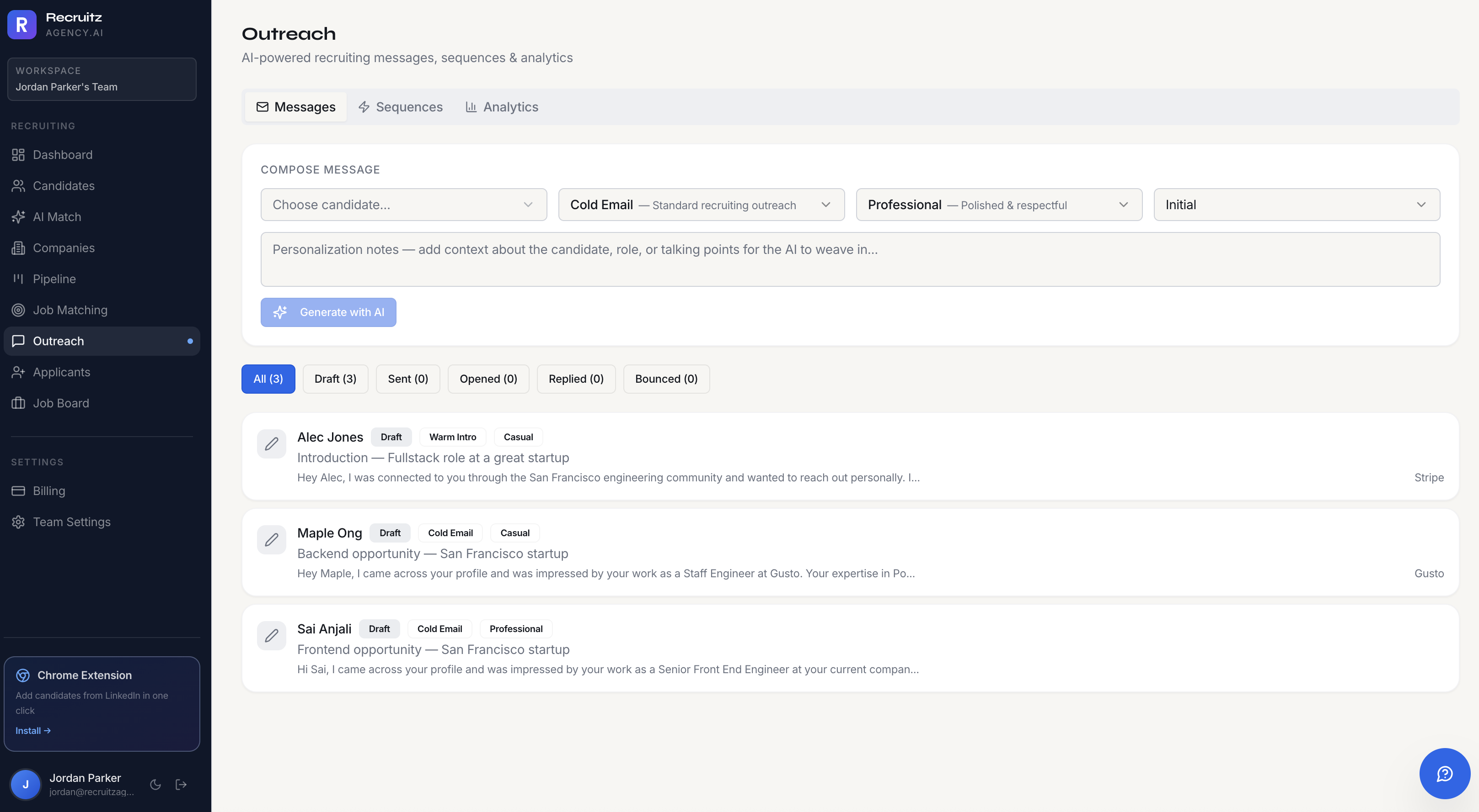 RecruitzAgency.ai gallery image