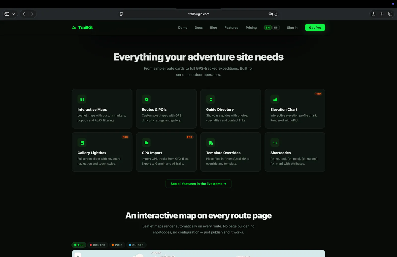 Trail Plugin screenshot 3