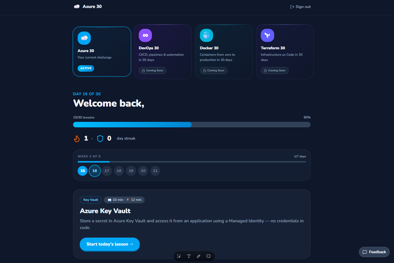 Azure 30 gallery image