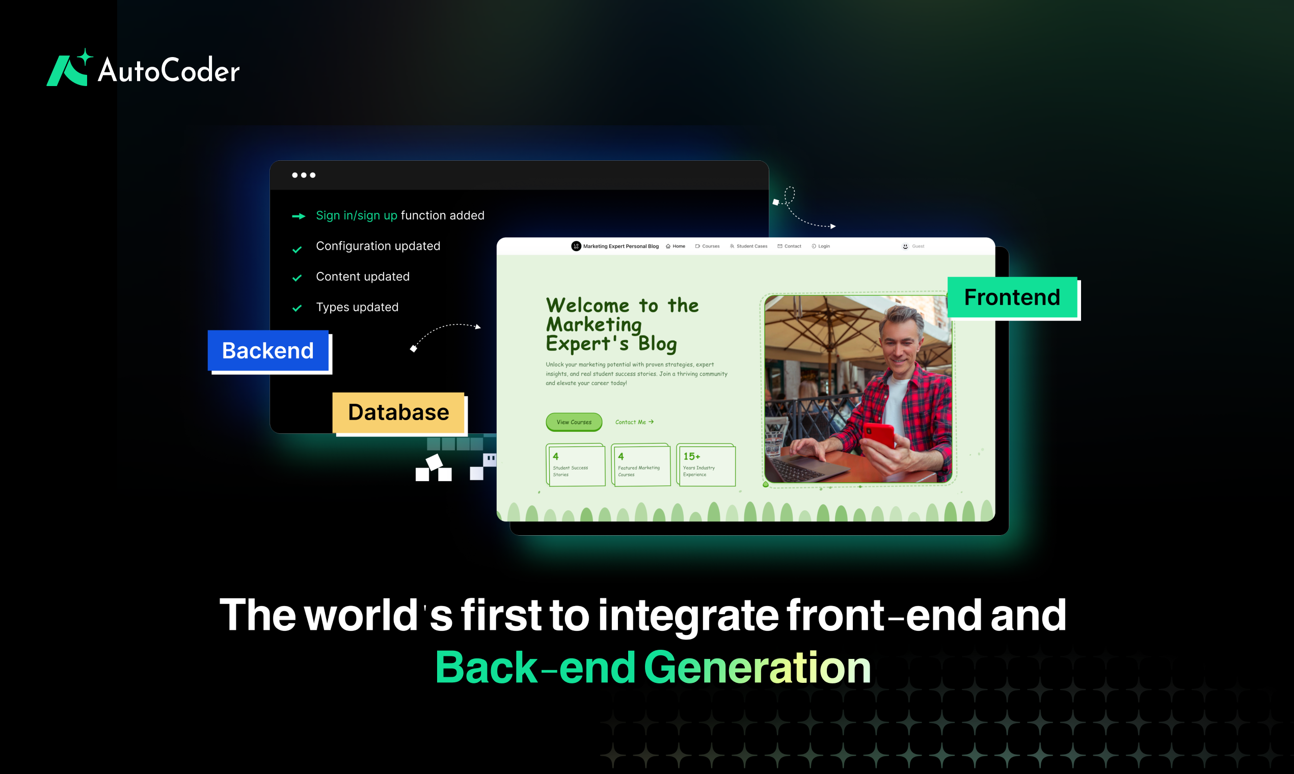 startuptile Autocoder.cc-The 1st full stack vibe coding tool