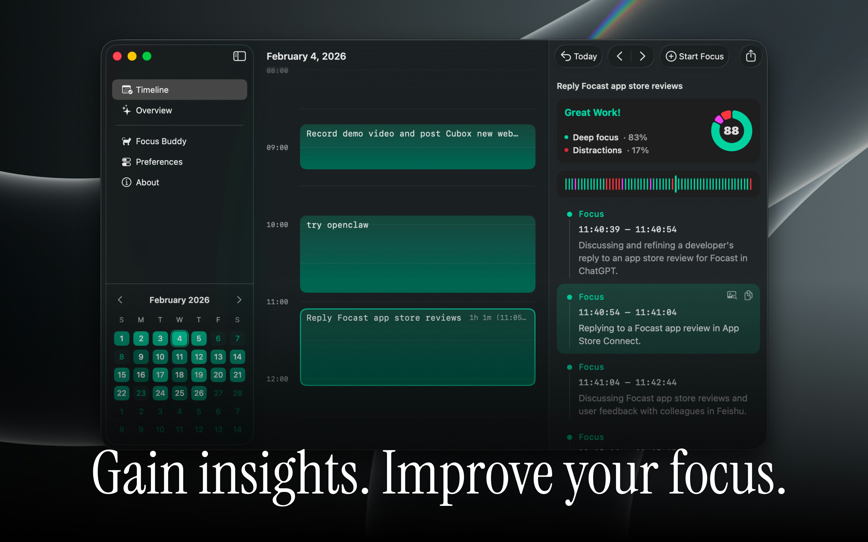 iPromise - AI focus buddy for deep work. gallery image