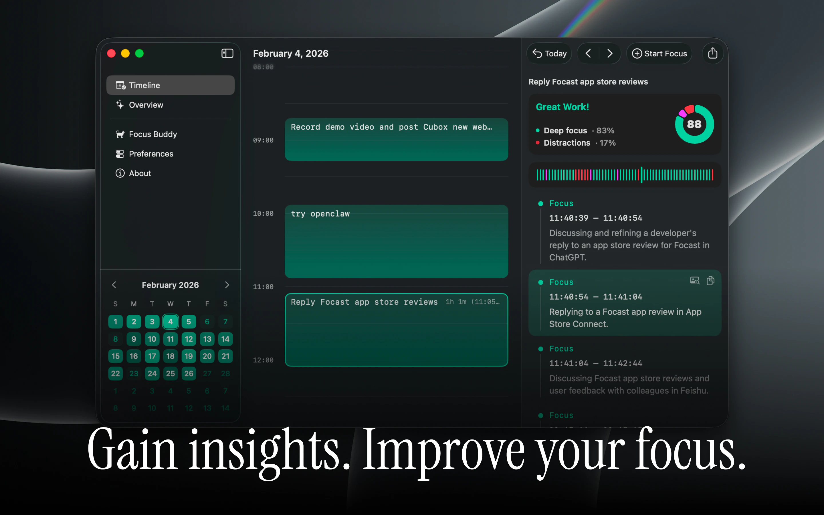 iPromise - AI focus buddy for deep work. screenshot 5