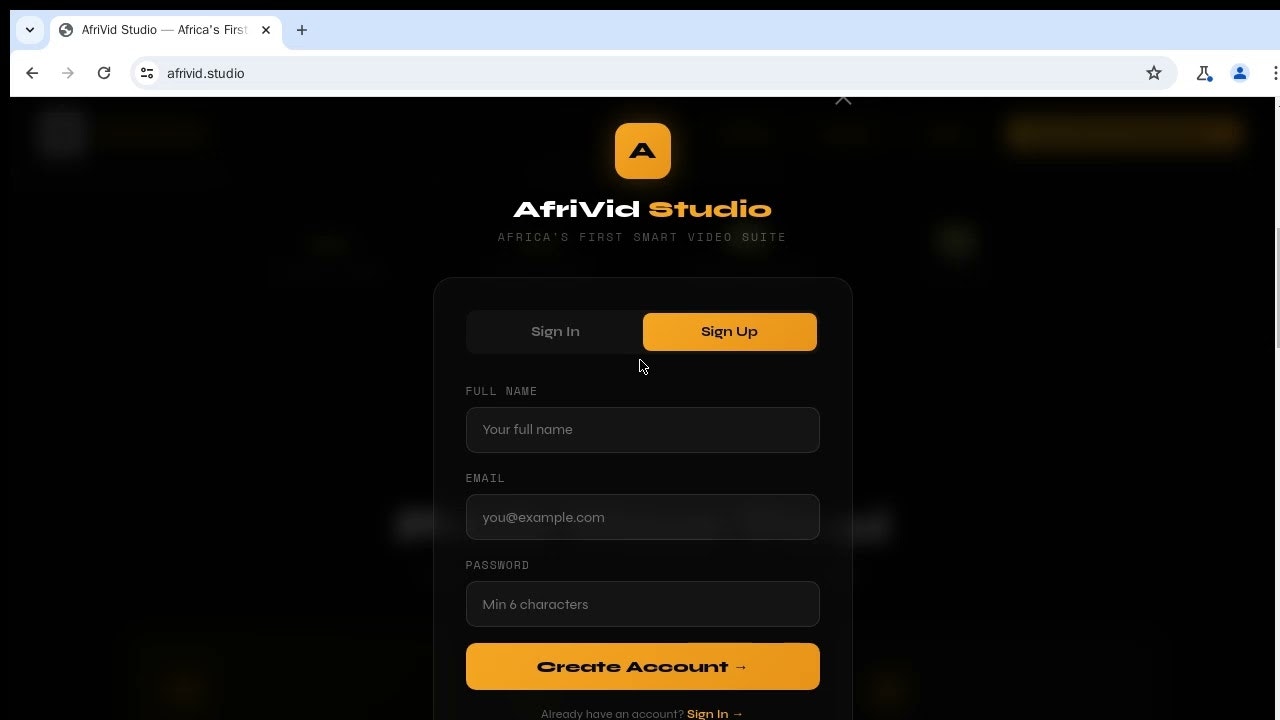 AfriVid Studio gallery image