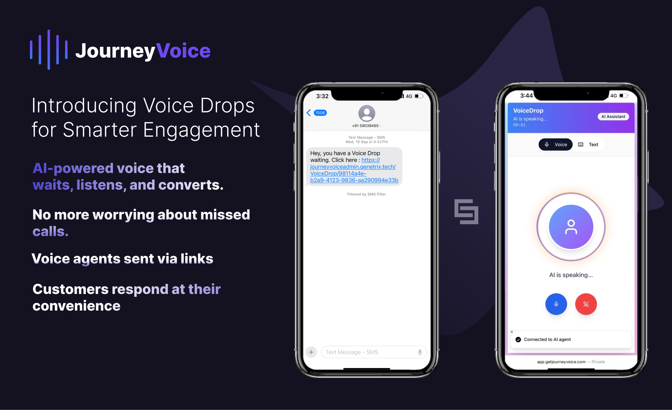 JourneyVoice - AI Voice That Waits gallery image