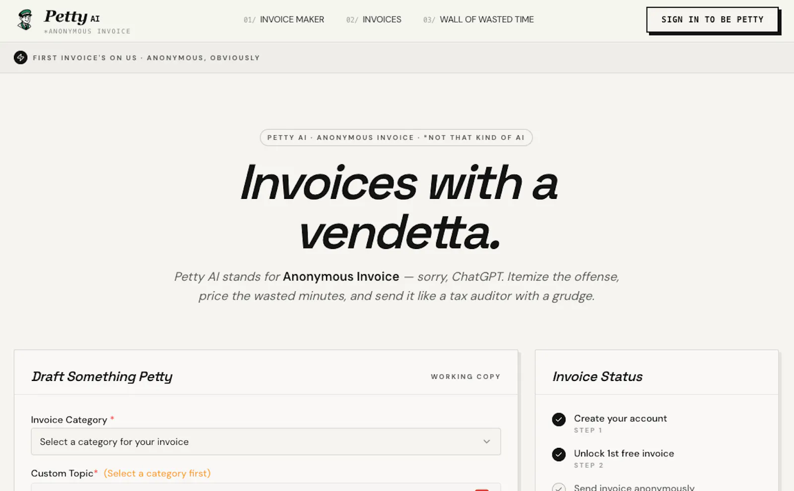 SendPettyAI screenshot 2