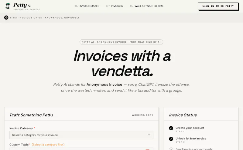 SendPettyAI screenshot 2