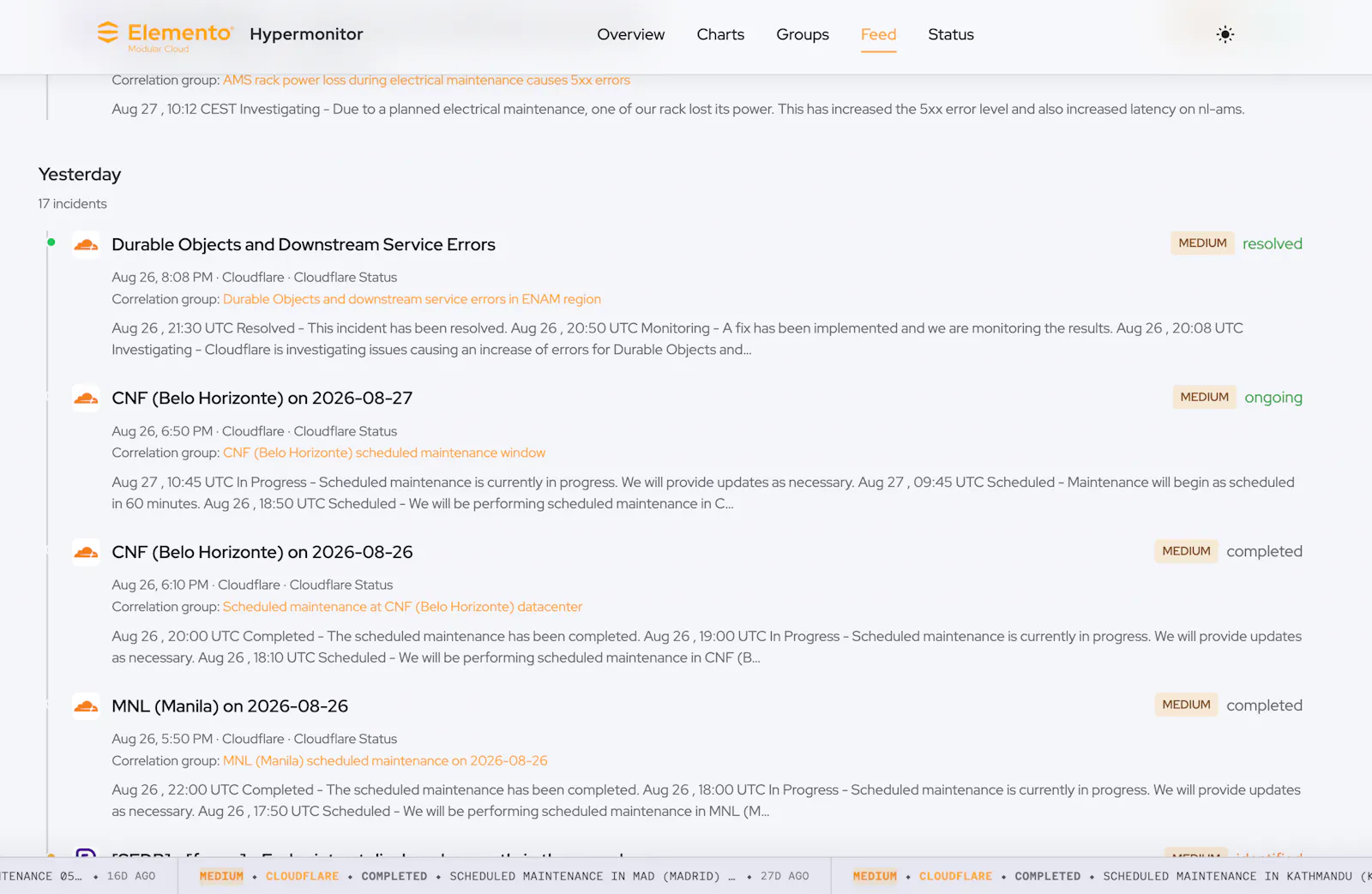 Hypermonitor - Cloud Incident Intel screenshot 9