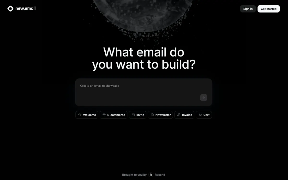 new.email by Resend