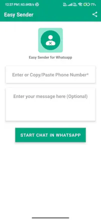 EasySender - Direct WA Message gallery image