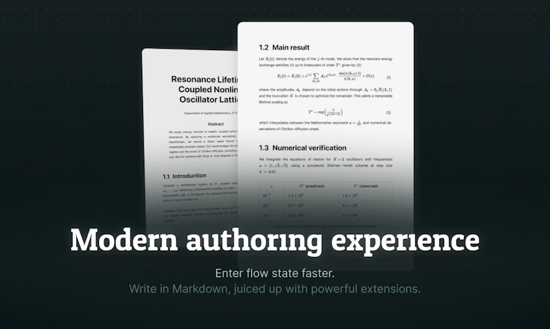 Quarkdown screenshot 2
