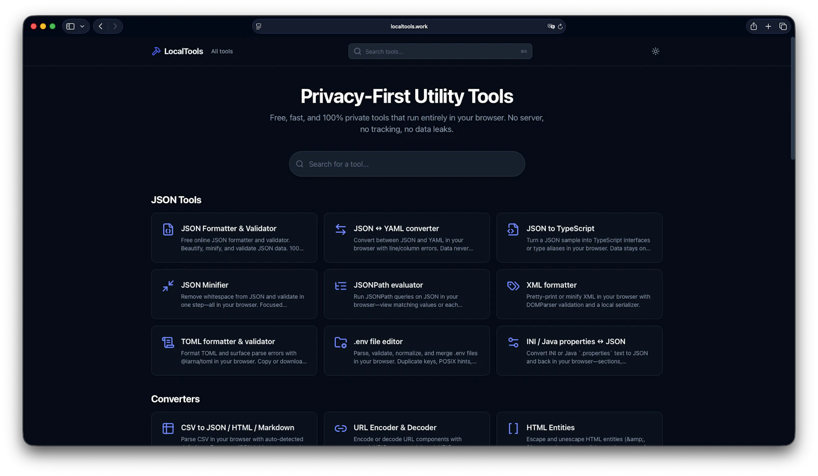 LocalTools screenshot 1