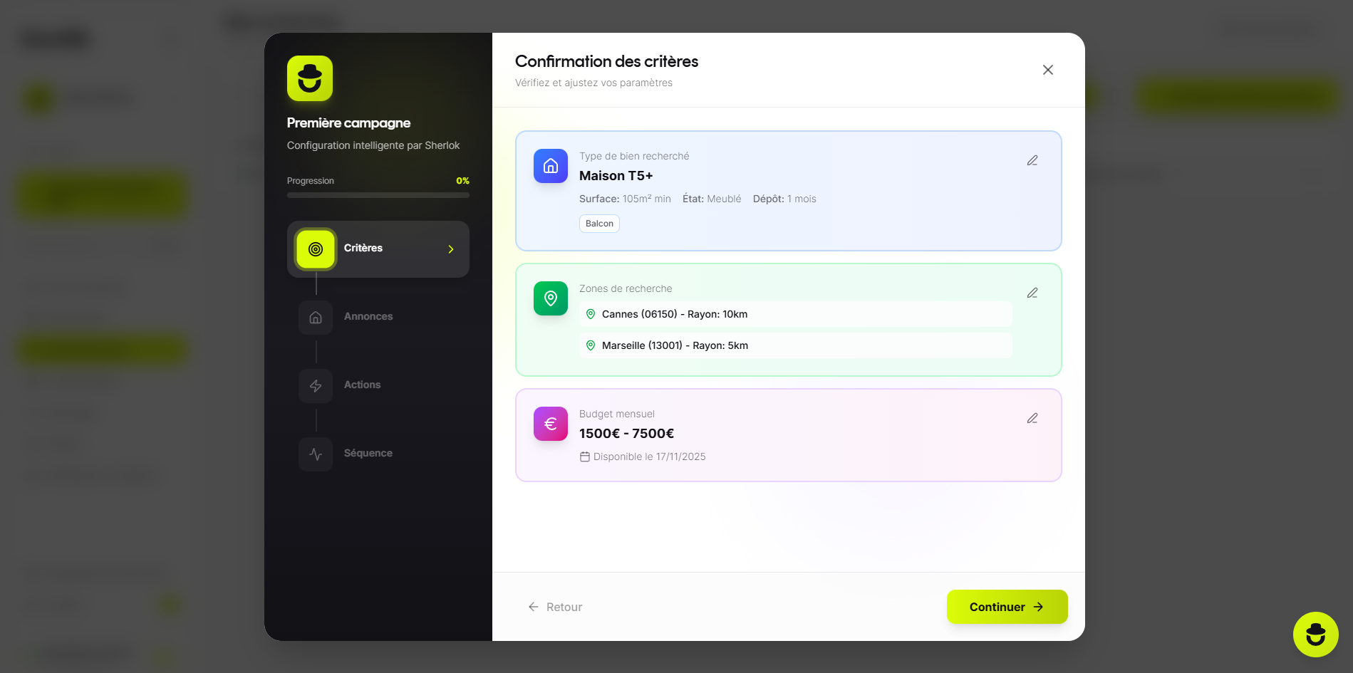 Sherlok - Screenshot 2 showing product features and functionality