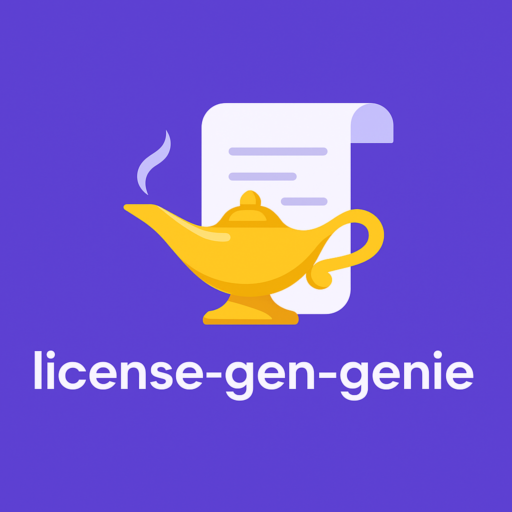 license-gen-genie logo