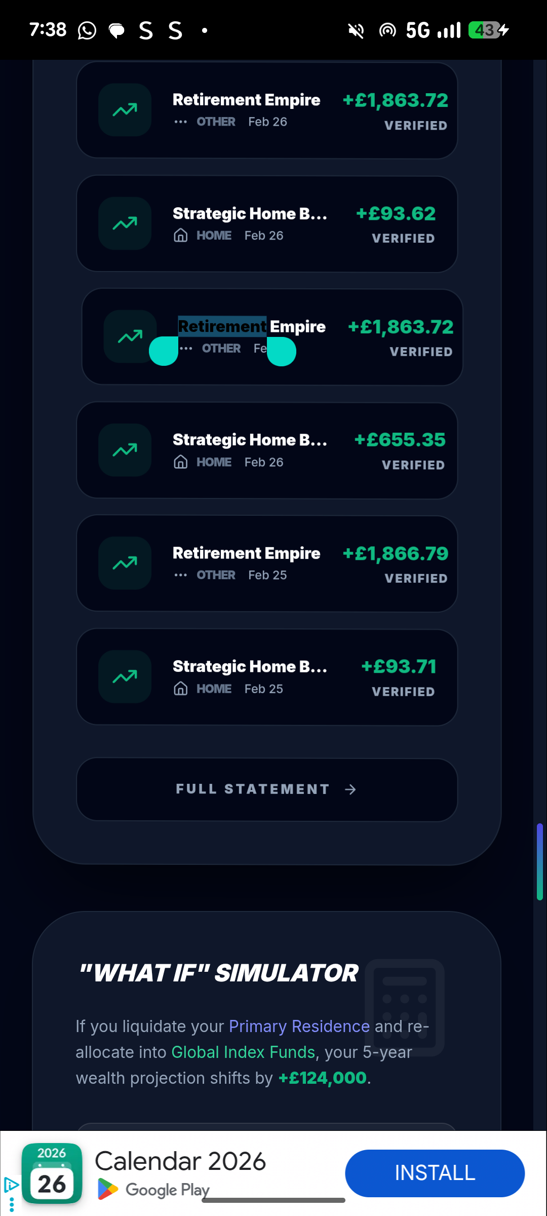 Savetrack  gallery image